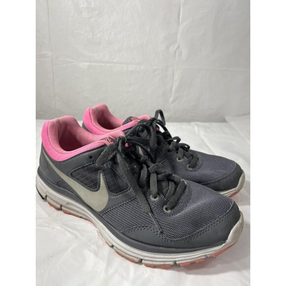 Nike Lunarfly 4 Women's Sz 8 Running Shoes Gray Pink Athletic 554676-006 - Picture 1 of 12